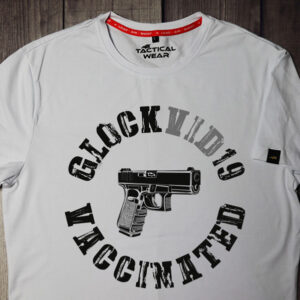 Koszulka GLOCKVID19 - biała [Przedsprzedaż]