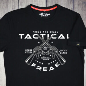 Koszulka Tactical Freak - czarna [Przedsprzedaż]